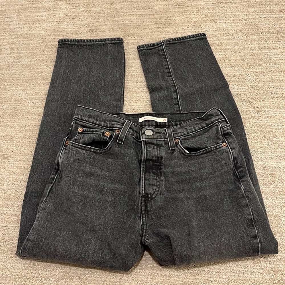 Levi’s wedge fit straight leg jeans